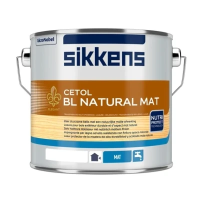 Afbeelding van Sikkens Cetol BL Natural Mat 2,5 liter Lakken (transparant)