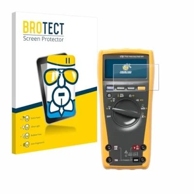 Afbeelding van BROTECT Screenprotector voor Fluke 179 multimeter Folie Beschermfolie Beschermglas transparant