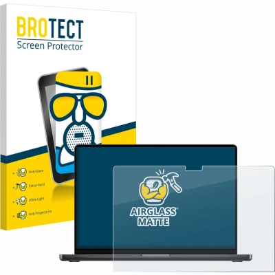 Afbeelding van BROTECT Screenprotector voor Apple MacBook Pro 16&quot; 2023 M3 Folie Beschermfolie Beschermglas matte