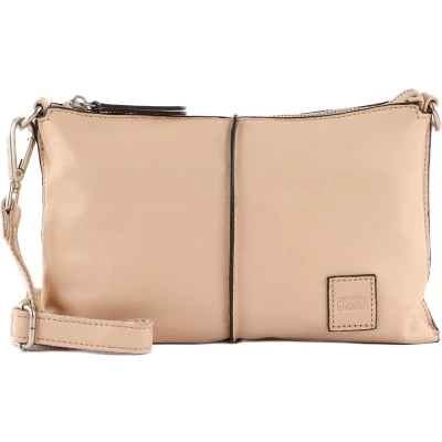 Afbeelding van FREDsBRUDER Leren Schoudertas FB Bucket Shoulderbag Cotton Beige