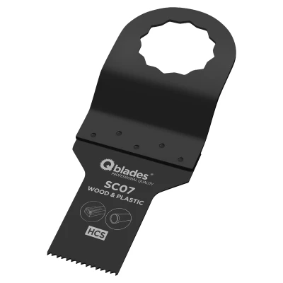 Afbeelding van Qblades SC07 20x40mm multitool zaagblad Hout Standaard (Supercut)