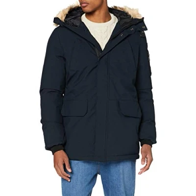 Afbeelding van Schott Nelson Winterjas, Heren, Maat: XL, Navy