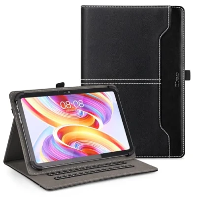 Afbeelding van DLveer Universele beschermhoes voor Blackview Tab 90 WiFi 11 inch/Blackview 70 WiFi/Tab 30 10 inch, compatibel met Teclast T50/T40Air/T40HD/T45HD tablet, van PU leer tablet