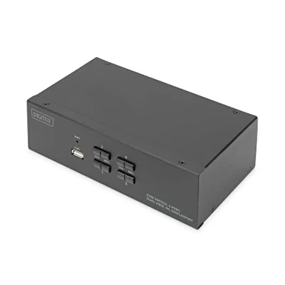Afbeelding van Digitus DS 12882 KVM switch Zwart