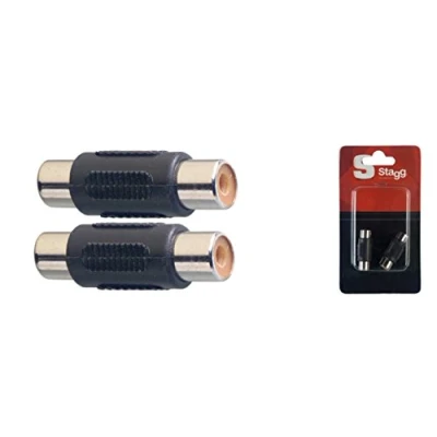 Afbeelding van Stagg AC CFCFH Koppelbus RCA(f) (2 stuks)