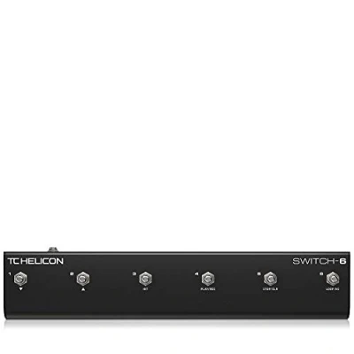 Afbeelding van TC Helicon Switch 6 Button Footswitch Opnamehardware reserveonderdelen