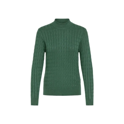 Afbeelding van Oxmo Oxisally Trui, Dames, Maat: Large, Pineneedle