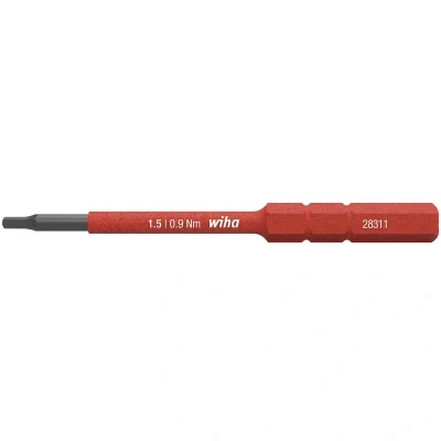 Afbeelding van Wiha Bit slimBit electric zeskant (37222) 1,5 x 75 mm