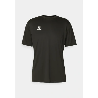 Afbeelding van Hummel Essential Jersey Sport Tshirt, Heren, Maat: 4XL, Black
