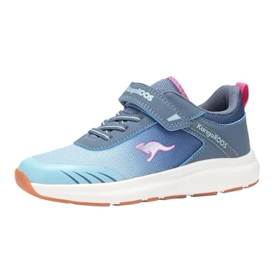 Afbeelding van KangaROOS Kb rida Ev Sneakers voor kinderen, uniseks, Grisaille Blue Sky, 38 EU