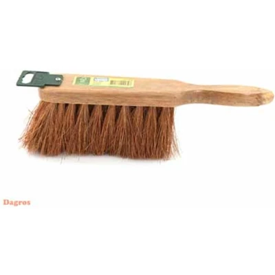 Afbeelding van Vero handveger 315x56mm satijn gelakt hout/cocos haren