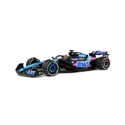 Afbeelding van Alpine A524 Solido Modelauto 1:18 2024 Esteban Ocon BWT F1 Team S1814001 Miami GP