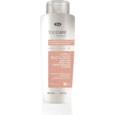 Afbeelding van Lisap Top Care Curly Elasticising Shampoo 1000ml Haibu by Kapperskorting.com