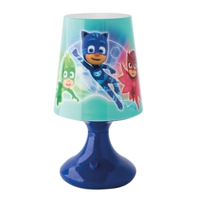 Afbeelding van Joy Toy PJ Masks LED mini lampenkap werkt op batterijen in geschenkverpakking 10x10x19 cm