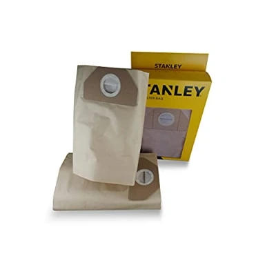 Afbeelding van Stanley Filterzak van papier, 35 l, voor vaste en vloeibare stofzuigers