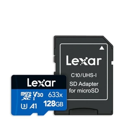 Afbeelding van Lexar microSDXC HP UHS I 633x 128GB