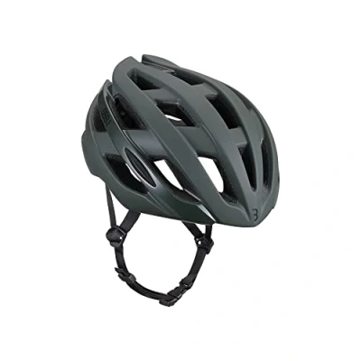 Afbeelding van BBB Cycling Hawk Racefiets Helm Wielrenhelm Fietshelm Volwassenen Sporthelm Mat Olijf Groen Maat L BHE 151