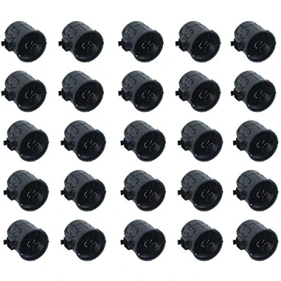 Afbeelding van Meister Schakeldoos Inbouw, 25 Stuks, 60 mm, Zwart