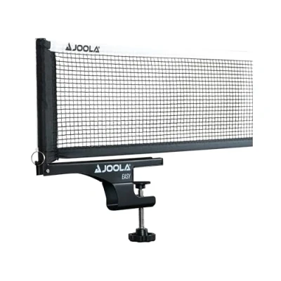 Afbeelding van JOOLA 31008 tafeltennisnet Easy Indoor garnituur vrijetijdssport netspanning verstelbaar, zwart, 183 cm x 15,25