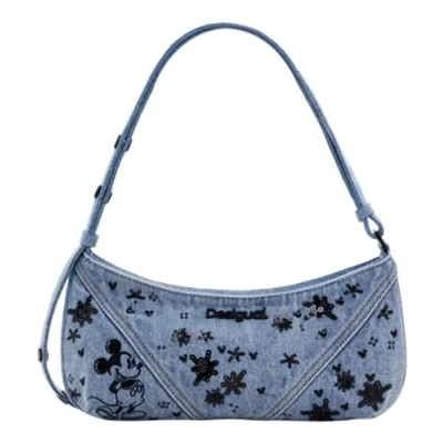 Afbeelding van Desigual Handtas, Dames, Maat: One Size, Light blue