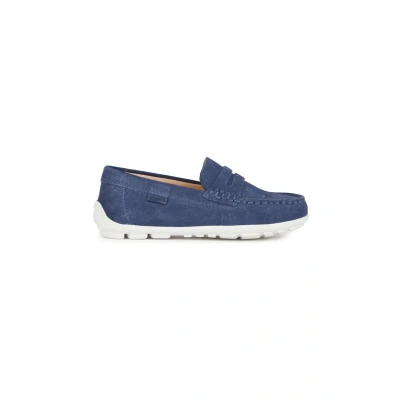 Afbeelding van Geox NEW FAST Instappers voor kinderen, Maat: 39, Navy white Leer