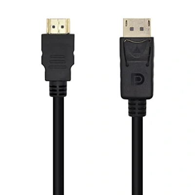 Afbeelding van Adapter HDMI naar DVI Aisens A125 0459 Zwart 1 m