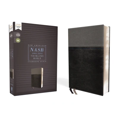 Afbeelding van NASB, Thinline Bible, Leathersoft, Black, Red Letter Edition, 1995 Text, Comfort Print: New American Standard Print, Text