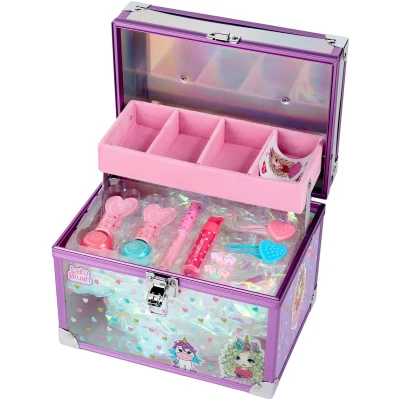 Afbeelding van Canenco Lulu Blush Make Up Koffer Transparant