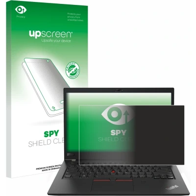 Afbeelding van upscreen privacy screenprotector voor Lenovo ThinkPad T480 / T480s Folie Beschermfolie Blauwlichtfilter