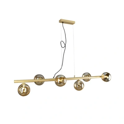 Afbeelding van ECO Light NEPTUN, 6xG9 9120 S6 GO Hanglamp G9 Goud