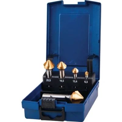 Afbeelding van Promat 5 delige verzinkset in cassette DIN 335 C HSS TIN 6.3 20.5mm 4000865215
