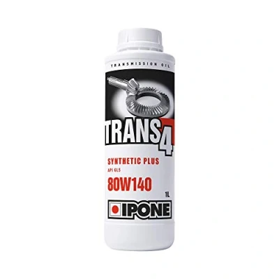 Afbeelding van IPONE Motorcycle Gear Oil 1L can Trans 4 80W140 Semi synthetisch High Performance Heavy duty
