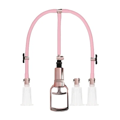 Afbeelding van Tepel en Clitoris Zuigers Medium Rosé Goud