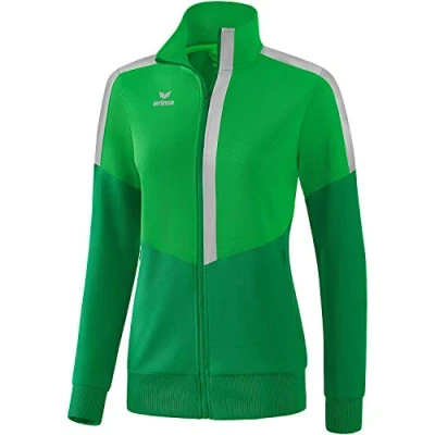 Afbeelding van Erima Squad worker jack dames fern green/smaragd/ silver grey