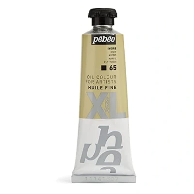 Afbeelding van Pébéo fijne olie XL 37 ml olieverfschilderij ideaal voor beginners of professionals Fine Art schilderij kwaliteit wit ivoor