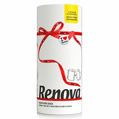 Afbeelding van Renova Papieren Handdoek Wit 1R