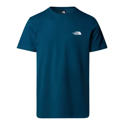 Afbeelding van The North Face Simple DOME TEE Tshirt print, Heren, Maat: XL, Midnight petrol