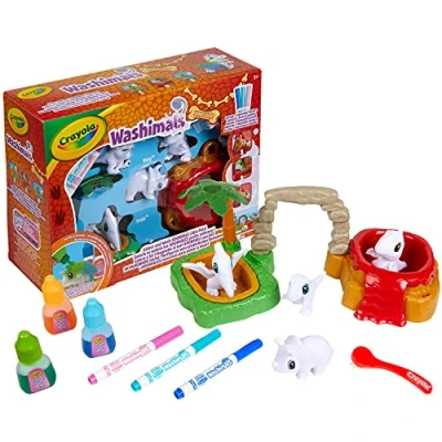 Afbeelding van Crayola Washimals Dino&#039;s