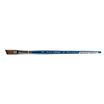 Afbeelding van Winsor &amp; Newton 5367110 Cotman aquarel penseel van syntetisch haar serie 667 schuin, korte steel met uitstekende veerkracht, verfafgifte en uiterste nauwkeurigheid 10 mm 3/8,