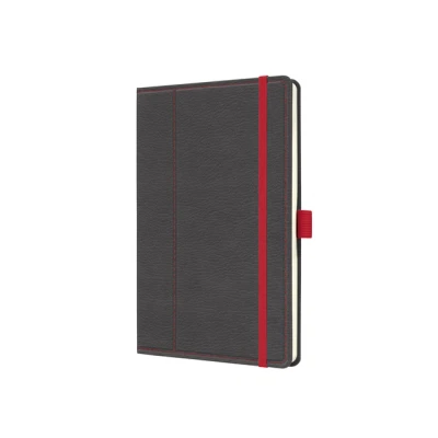 Afbeelding van Sigel notitieboek Conceptum A5 194 pagina&#039;s 80 grams dots grijs/rood SI CO695