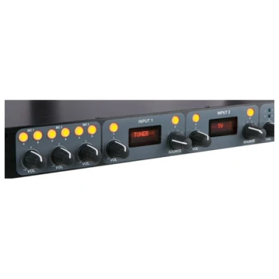 Afbeelding van Dap Compact 9.2 9 Channel 1U install mixer, 2 zones