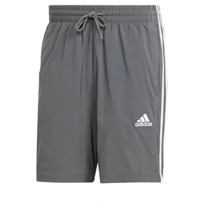 Afbeelding van adidas Heren AEROREADY Essentials Chelsea 3 Stripes Shorts, Grey Six, XXS