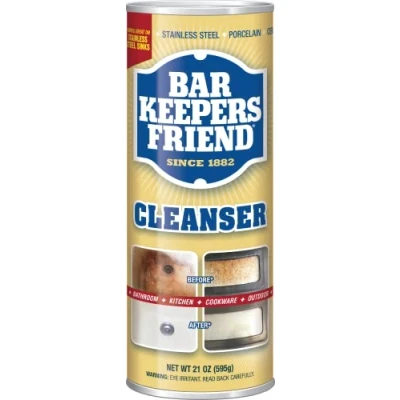 Afbeelding van Bar Keepers Friend Multifunctionele huishoudelijke reiniger goud 21 oz (340 gms)