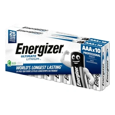 Afbeelding van Energizer Ultimate Lithium Batterij Mini Stylus AAA FR03 Micro 1,5 V Maximaal vermogen en lange levensduur voor apparaten zaklampen speelgoed camera&#039;s 5 blisters met 4 batterijen