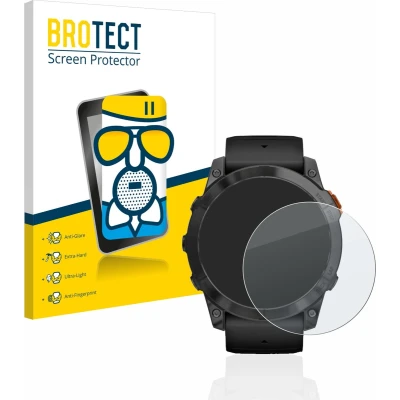 Afbeelding van BROTECT Antireflecterende Glas Screen Protector Mat voor Garmin Fenix 7X Pro Solar (51 mm) Schermbeschermer [Beschermglas Folie niet Gehard Glas]