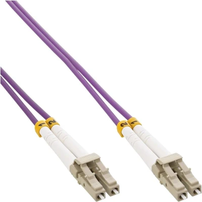 Afbeelding van Glasvezelkabel OM4 LC/LC 0.25 meter (Duplex, 50/125μm, UPC)