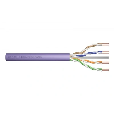 Afbeelding van Digitus twisted pair installatiekabel UTP, CAT 6 (U/UTP, CAT6, 0.42 m), Netwerkkabel