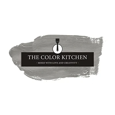 Afbeelding van Livingwalls The Color Kitchen Universele muurverf, verf voor woonruimtes en werkkamer, matte binnenverf in grijs, 2,5 l dekkende TCK1010