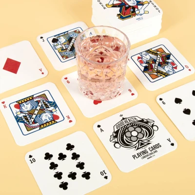 Afbeelding van Speelkaart Bierviltjes (set Van 54)