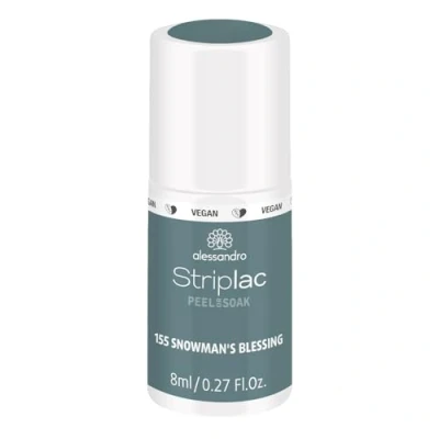 Afbeelding van Alessandro Striplac Peel or Soak 155 Snowmann&#039;s Blessing Gellak Beautytasting